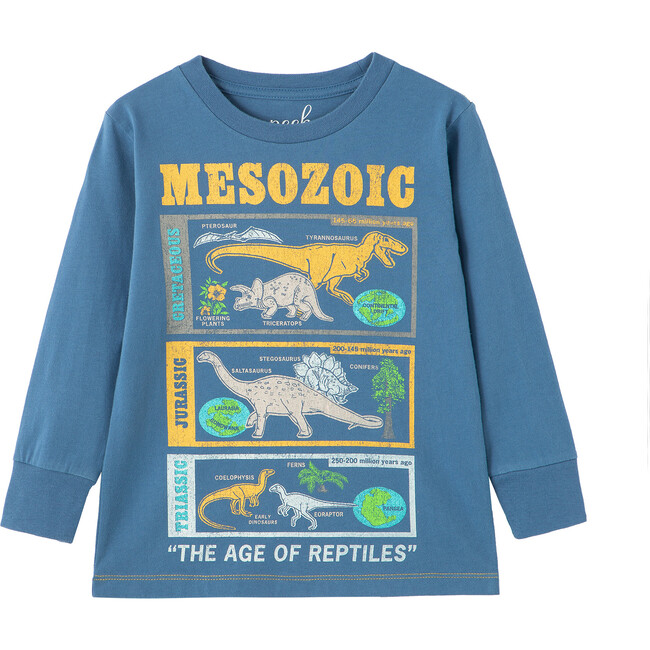 The Age Of Dinosaurs Tee, Blue - Tees - 1 - zoom