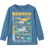 The Age Of Dinosaurs Tee, Blue - Tees - 1 - thumbnail
