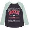 Outer Space Rocks Tee, Navy - Tees - 2 - thumbnail