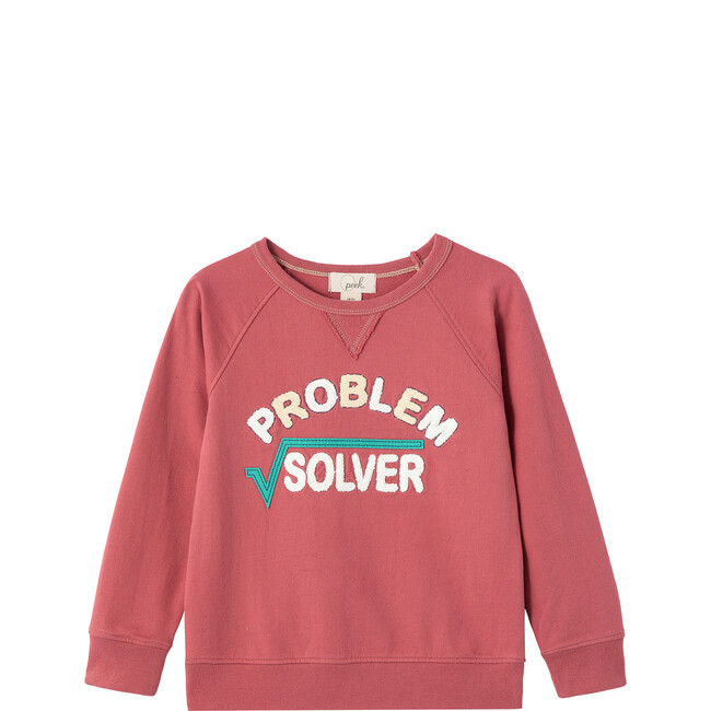 Problem Solver Sweatshirt, Red