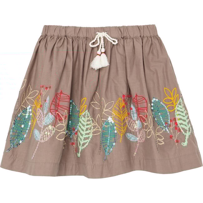 The Nature Conservancy X Peek Leaf Skirt, Taupe