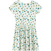 Dotted Knit Dress, Print - Dresses - 3 - thumbnail