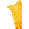 Jacquard Dress, Yellow - Dresses - 3