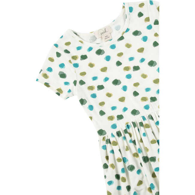 Dotted Knit Dress, Print - Dresses - 4
