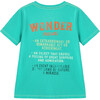 The 7 Wonders Tee, Turquoise - Tees - 2