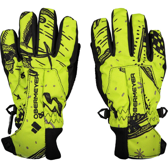 Thumbs Up Glove Print,Racer Birdz - Gloves - 1