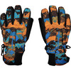 Thumbs Up Glove Print, Skylab Blue - Gloves - 1 - thumbnail
