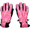 Thumbs Up Glove Print, Pink-A-Lot - Gloves - 1 - thumbnail