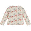 Esme Quilted Jacket, Cream Butterflies - Jackets - 3