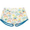 Drawstring Trunks, Sunny Rainbow - Swim Trunks - 1 - thumbnail