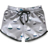 Drawstring Trunks, Sailboats - Swim Trunks - 1 - thumbnail