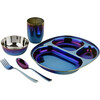 Mindful Mealtime Set, Iridescent Blue - Tableware - 1 - thumbnail