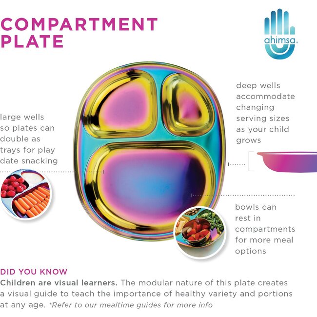 Mindful Mealtime Set, Iridescent Blue - Tableware - 6