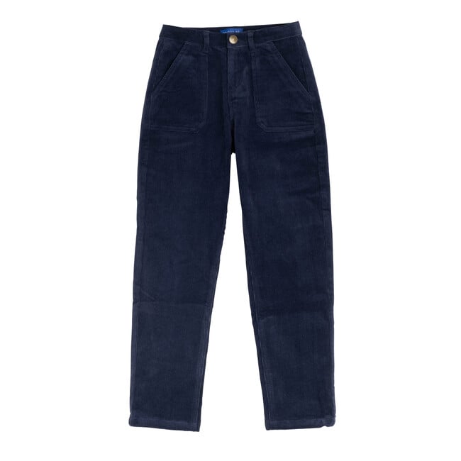 Campbell Cord Pant, Navy - Pants - 1