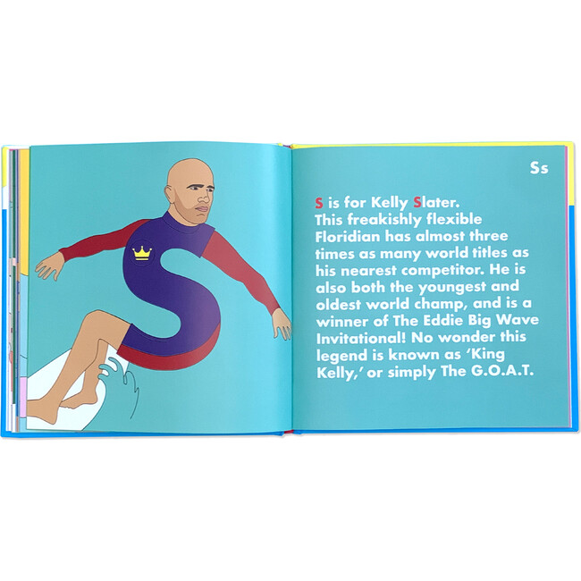 Surfing Legends Alphabet - Books - 6