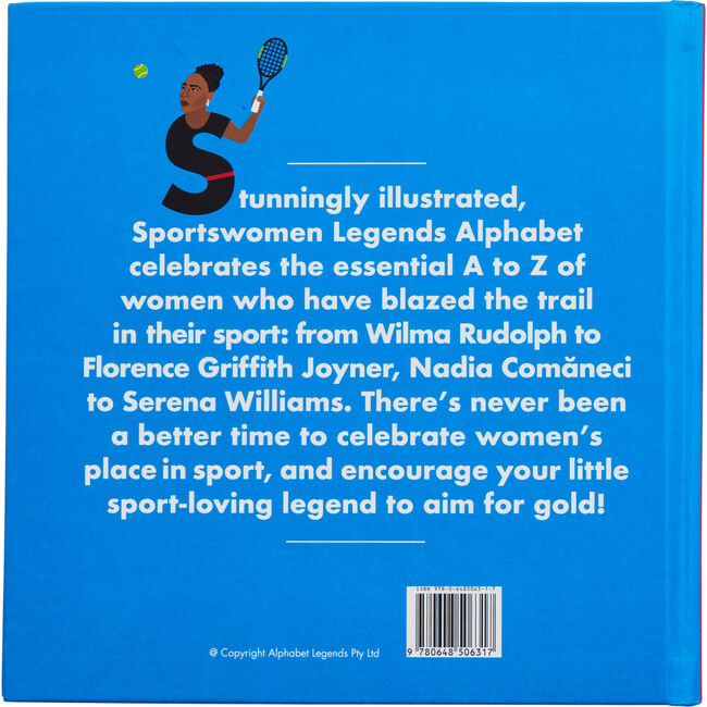 Sports Women Legends Alphabet - Books - 8