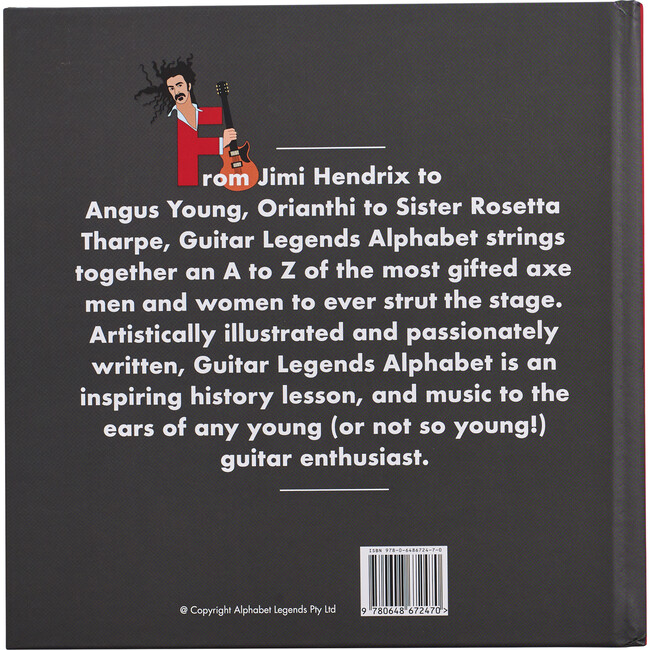 Guitar Legends Alphabet - Books - 9