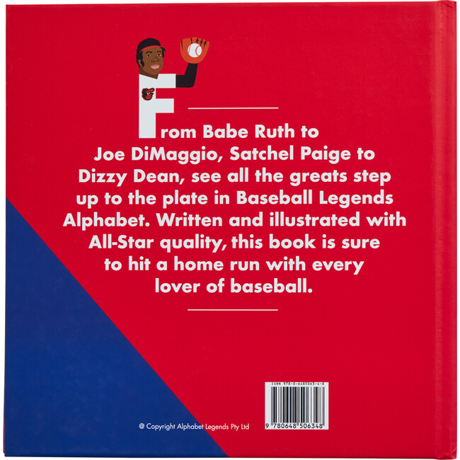 Baseball Legends Alphabet - Books - 6