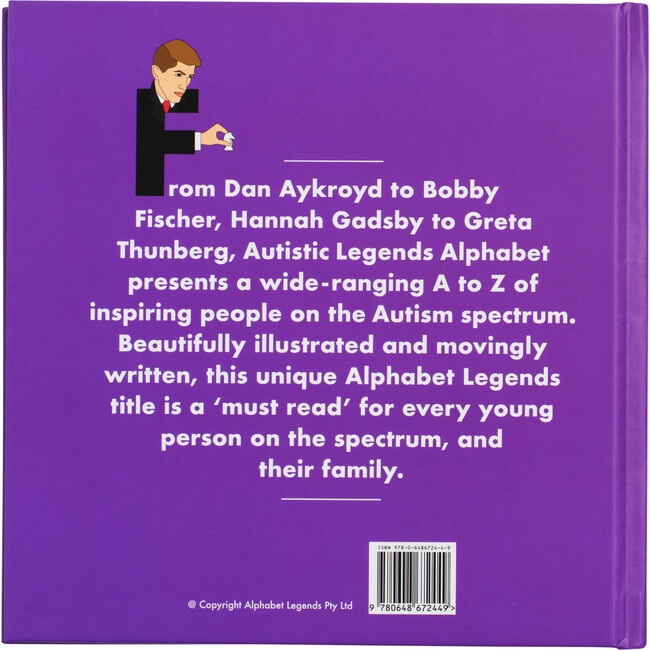 Autistic Legends Alphabet - Books - 9