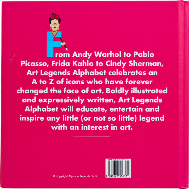 Art Legends Alphabet - Books - 8