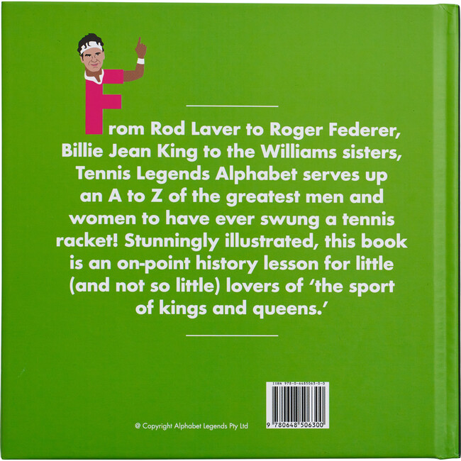 Tennis Legends Alphabet - Books - 9