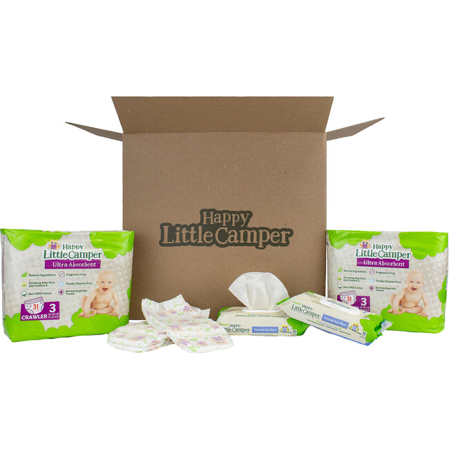 Diapers + Flushable Wet Wipes Bundle - Diapers - 1