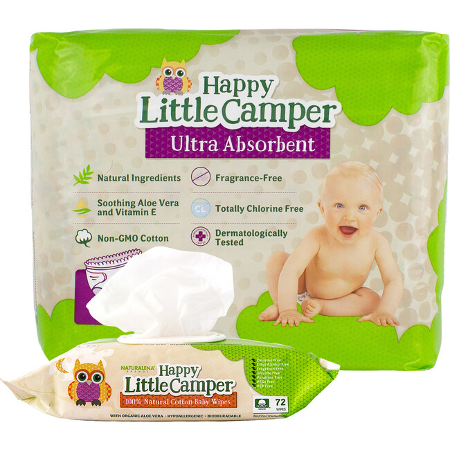 Diapers + Cotton Wet Wipes Bundle - Diapers - 7