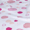 Clouds Long Pajamas, Pink - Pajamas - 3 - thumbnail