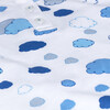 Clouds Long Pajamas, Blue - Pajamas - 3