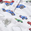 Vintage Cars Long Pajamas, White - Pajamas - 5