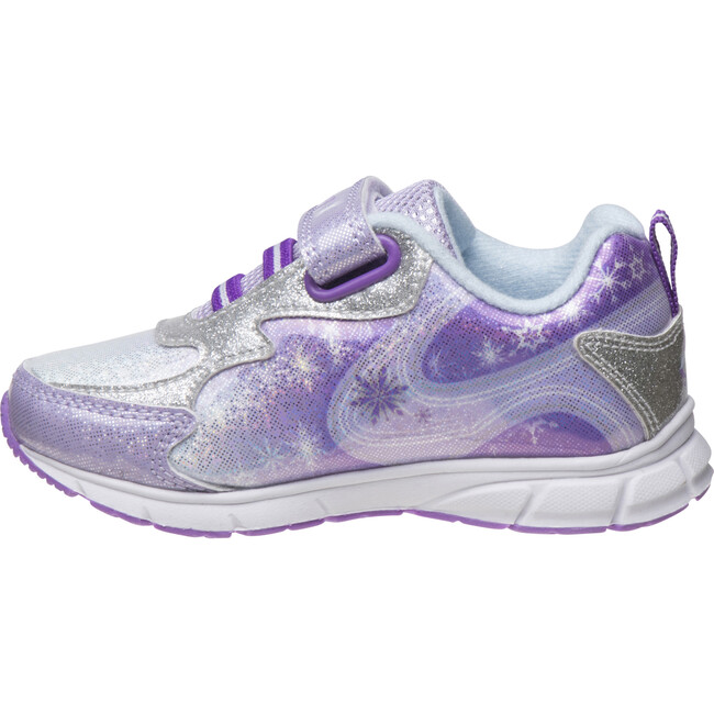 Disney Girl Frozen Ii Hook And Loop Closure Sneaker, Purple - Sneakers - 3