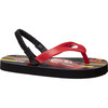 Disney Pixar Cars Boys Flip Flops With Back Strap, Red - Flats - 2