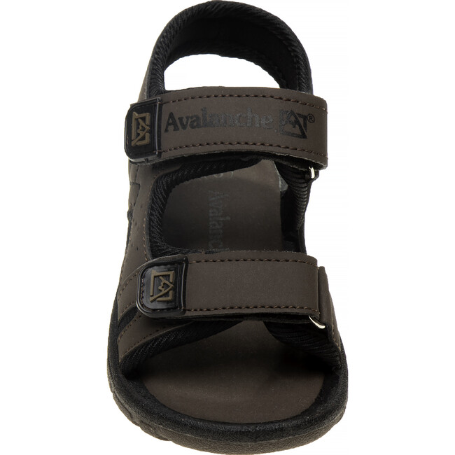 Boys Sport Sandals, Brown - Sandals - 4