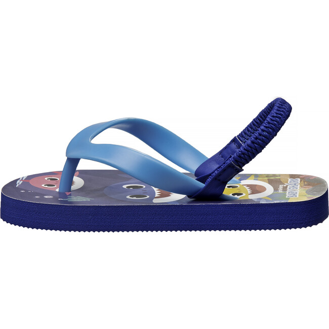 Baby Shark Boys Flip Flops, Blue - Flats - 2