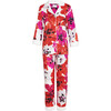 Women's Theo Pajama Set, Poppy Print - Pajamas - 1 - thumbnail