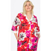 Women's Theo Pajama Set, Poppy Print - Pajamas - 7