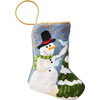 Mini Frosty The Snowman Stocking, White - Stockings - 1 - thumbnail