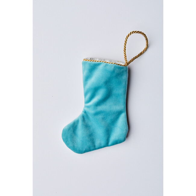 Mini Holiday Grace Ice Skater Stocking, Pink - Stockings - 3