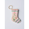 Mini Rose Medallion Christmas Tree Stocking by Dogwood Hill, Pink - Stockings - 4