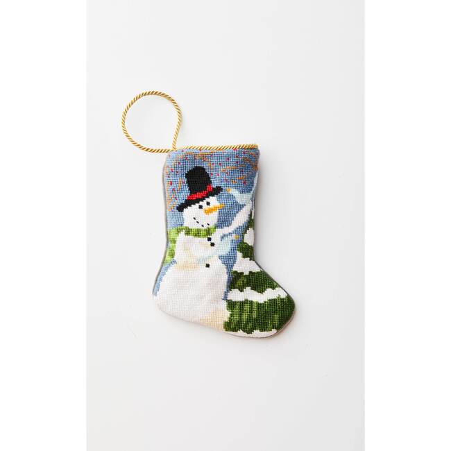 Mini Frosty The Snowman Stocking, White - Stockings - 4