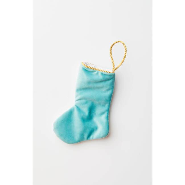 Mini Woodland Creatures Stocking, Blue - Stockings - 3