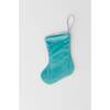 Mini Let It Snow Stocking, Turquoise - Stockings - 3