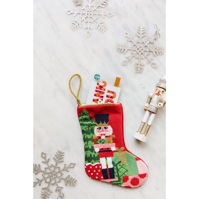 Mini The Nutcracker Stocking, Red - Stockings - 5
