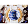 Mini Star of David Stocking, Blue - Stockings - 2