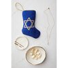 Mini Star of David Stocking, Blue - Stockings - 5