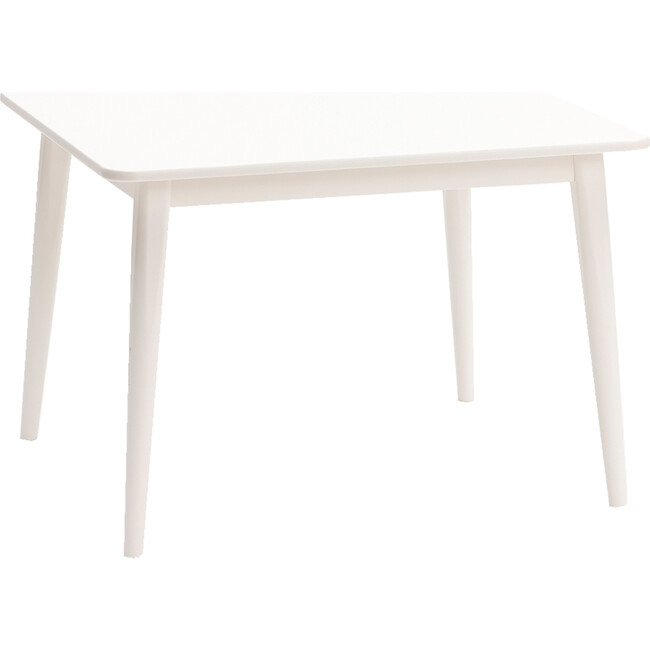 Crescent Table, White
