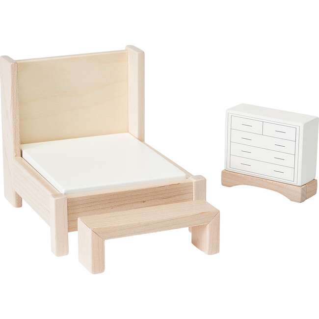Bedroom Dollhouse Furniture Set