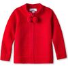 Pippa Pom Pom Sweater, Flame - Cardigans - 1 - thumbnail