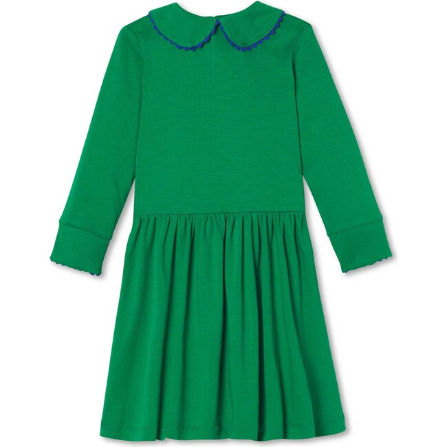 Claudette Dress, Green Tambourine