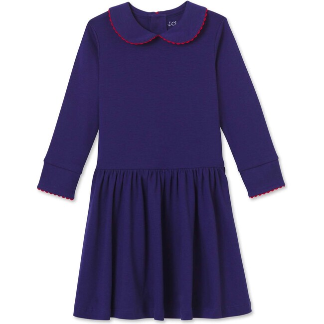 Claudette Dress, Blue Ribbon - Dresses - 1 - zoom